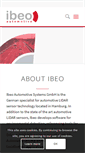 Mobile Screenshot of ibeo-as.com